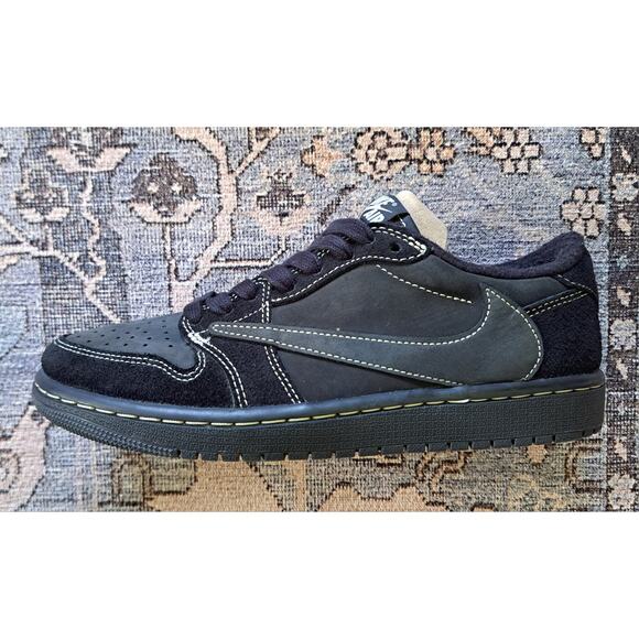 Nike x Travis Scott Air Jordan 1 Low OG Black Phantom Used Mens Size 6 See Pics main image 10